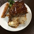 極ZERO's cooksnap of when they made カマンベールチーズインハンバーグ.