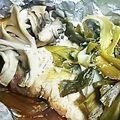 ユーロン's cooksnap of when they made 塩麹【豚の粕漬けホイル焼き】1押し。.