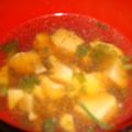 mikiha5's cooksnap of when they made 酢しょうがでワカメスープ.