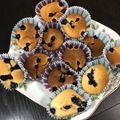 32jun32's cooksnap of when they made ブルーベリークリームチーズマフィン.