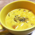 チョロちょこ's cooksnap of when they made かぼちゃときのこのクリーミースープ♩.