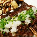 足場ｼﾞｬﾝｷｰ's cooksnap of when they made わさびが香る和風おろしステーキソース.