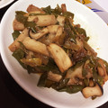 こはみおのママ✩'s cooksnap of when they made 長芋とエリンギの醤油焼きジャコ和え.