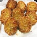 ntkdtr's cooksnap of when they made さつまいもとかぼちゃの一口コロッケ.
