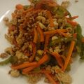 ☆baobab☆'s cooksnap of when they made 豚ひき肉と野菜のお酢炒め丼.