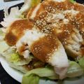 ☆あいたん's cooksnap of when they made 鶏肉の冷しゃぶ☆酢味噌かけ.