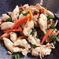 ムギたろう's cooksnap of when they made 漬け炒め☆ピーマンtoにんじんtoささみ.
