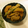 クック1BX59U☆'s cooksnap of when they made かぼちゃといんげんと豚肉のごま炒め煮.