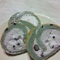 ちゃけラボ's cooksnap of when they made ブルーベリーたっぷり爽やかロールケーキ.