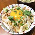 YUKIKI☆'s cooksnap of when they made 納豆と豆腐と卵の簡単栄養満点丼♪女子に♡.