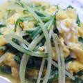 キャシーキャサリン's cooksnap of when they made ☆水菜と卵の中華炒め☆.