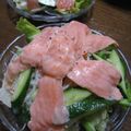 ＹＡＭＡＴ's cooksnap of when they made さっぱりドレッシングでサーモンサラダ☆.