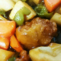 ほのぼのらっこ's cooksnap of when they made 冷凍食品から揚げと野菜の甘酢炒め.