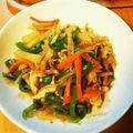 あきろっち's cooksnap of when they made もやしと胸肉で簡単チンジャオロース.