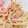 −simba−'s cooksnap of when they made もやしとハムのカレーオイマヨサラダ♪.