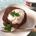 よこ耳ねこ's cooksnap of when they made ココア蒸しケーキ～ホイップマリームのせ～.