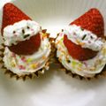 へもへもへもじ's cooksnap of when they made 笑ういちご＆いちごのサンタ.
