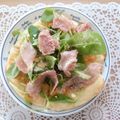  milkchoco's cooksnap of when they made 市販のトルティーヤdeお手軽サラダピザ☆.