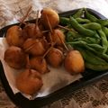 鈴芽ちゃん's cooksnap of when they made 簡単！ミニミニアメリカンドッグ☆HM使用.
