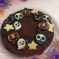 aipondayo's cooksnap of when they made チョコペンdeハロウィンデコレーション♡.