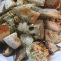 Laioikipi's cooksnap of when they made エビシューマイとれんこんの青のり炒め.