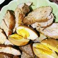かずぷぅ's cooksnap of when they made 大根と豚かたまり肉のこってりツヤ煮.