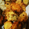 ゆきちゃんＹ's cooksnap of when they made ★さつまいものひき肉はさみ揚げ★.