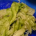 cibirei's cooksnap of when they made レタスとしらすの韓国海苔和えサラダ.
