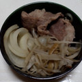 さーパパ's cooksnap of when they made 牛蒡と玉ねぎのシンプル鍋.