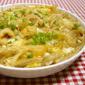 つかぽん。's cooksnap of when they made えのきと油揚げの卵とじ.
