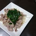 あっこ☺'s cooksnap of when they made 豚バラともやしのうま辛ニラだれ.