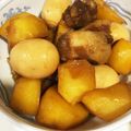 クック8S20U4☆'s cooksnap of when they made 豚バラ肉と卵の煮付け.