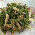クックN681A1☆'s cooksnap of when they made ピーマンゴマ和え.