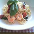 ケロのん's cooksnap of when they made ドライトマトとホタテのパスタ.