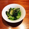 honeybo's cooksnap of when they made レモンでさっぱり♪小松菜のお浸し.