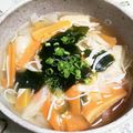 KUMI KUMI's cooksnap of when they made にゅうめん・保育園給食.