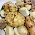 たぬとん's cooksnap of when they made 豚肉と里芋の煮物(ガンモ入り).