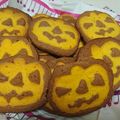 ﾟ＊ぽ´▽｀んた★'s cooksnap of when they made ハロウィン☆カボチャクッキー.