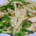 Rick_t's cooksnap of when they made 鶏胸肉で青椒肉絲風.