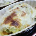 たぐちえ's cooksnap of when they made かぼちゃ＆じゃが欲張りチーズグラタン♥.