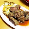 プニ子さん's cooksnap of when they made ⭐輸入牛⭐ステーキ肉⭐柔らかく美味しく♪.