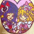 HaRupl〜✩'s cooksnap of when they made 魔法使いプリキュア☆キャラチョコ.