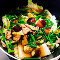 ちゃんこ（＊¨＊）'s cooksnap of when they made 豚肉と茄子とほうれん草の生姜煮!!!.