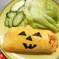 kiri244's cooksnap of when they made オムライスdeまんまるプーさん♪キャラ弁.
