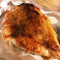 mipoyo's cooksnap of when they made 鶏ムネ肉で　こく旨オイスターマヨ焼き♪.