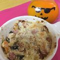 ❤︎ローズマリー❤︎'s cooksnap of when they made めっけもん♪簡単！柿のグラタン風～.