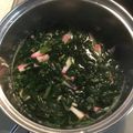 msmkk's cooksnap of when they made ほうれん草のすまし汁.