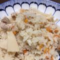 ☆青えんぴつ☆'s cooksnap of when they made 超簡単激ウマ炊き込みご飯.