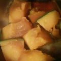 ちびいぬいぬ's cooksnap of when they made 圧力鍋ｄｅ　ほくほくかぼちゃの煮物.