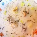 クック86HUWI☆'s cooksnap of when they made 低糖質レシピ☆牡蠣の豆乳チャウダー.